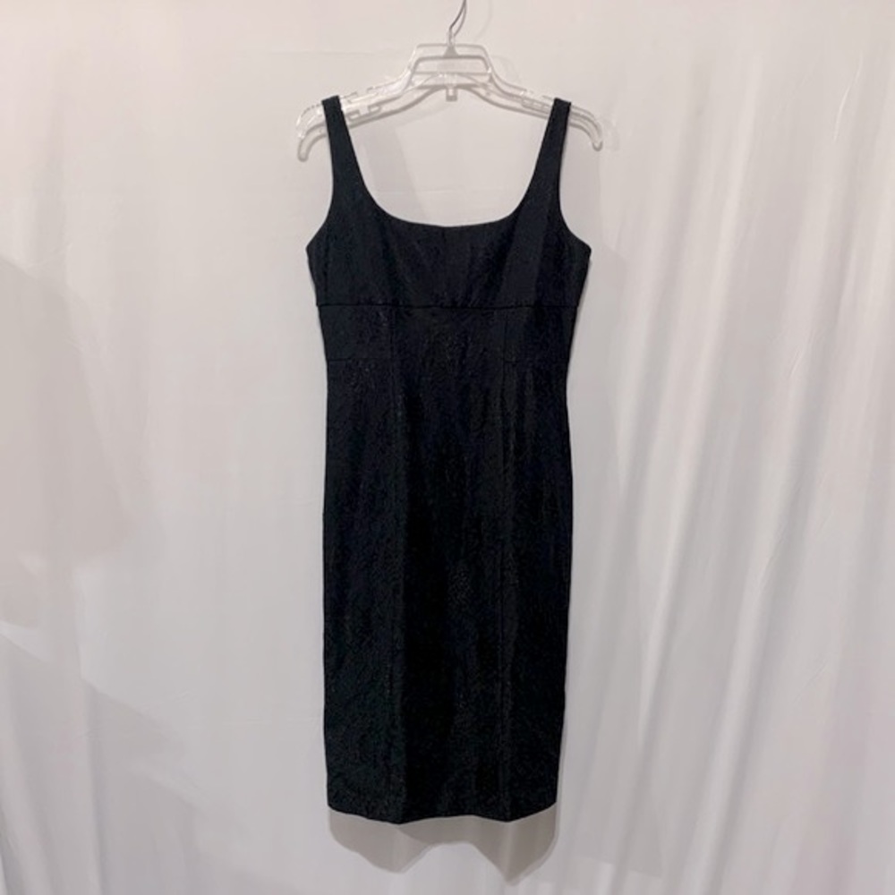 DIANE VON Furstenberg lace dress cocktail evening dress deep U back women’s sz 8